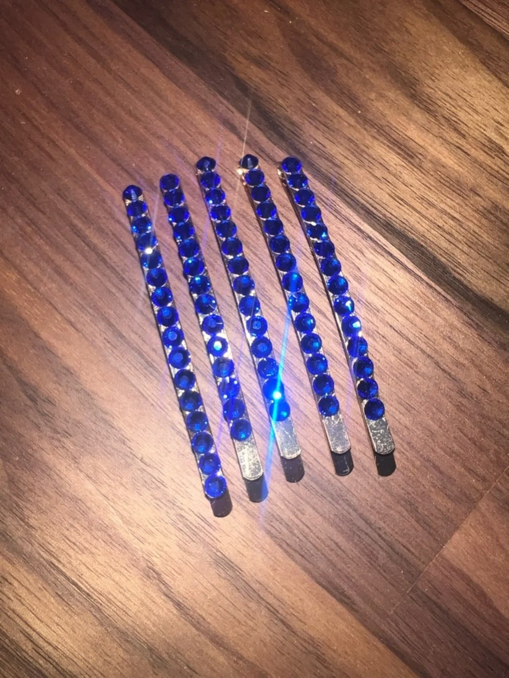 Austrian Crystal Cobalt‎ Bobby Pin Set